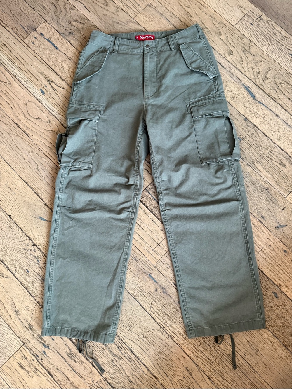 Supreme Olive Cargo Pants